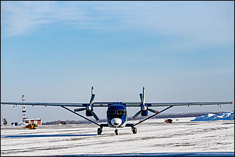 24 январь 2017 г., Барнаул © Амител Вячеслав Мельников   Чистота и порядок: где в Барнауле садятся и взлетают самолеты