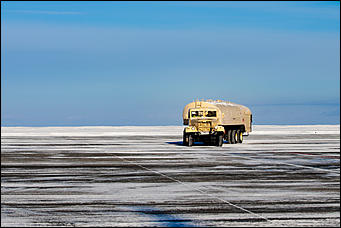 24 январь 2017 г., Барнаул © Амител Вячеслав Мельников   Чистота и порядок: где в Барнауле садятся и взлетают самолеты