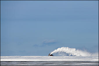 24 январь 2017 г., Барнаул © Амител Вячеслав Мельников   Чистота и порядок: где в Барнауле садятся и взлетают самолеты