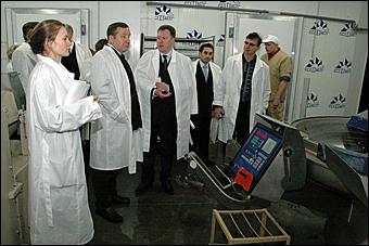 27 января 2006 г., Барнаул   Открытие нового пищекомбината 