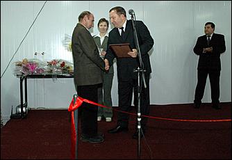 27 января 2006 г., Барнаул   Открытие нового пищекомбината 