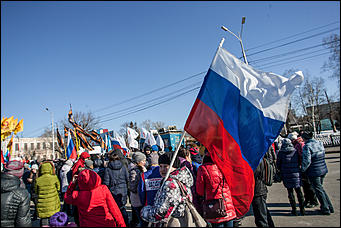 18 март 2017 г., Барнаул © Амител Вячеслав Мельников   Как в Барнауле отметили трехлетие вхождения Крыма в состав России 
