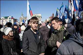 18 март 2017 г., Барнаул © Амител Вячеслав Мельников   Как в Барнауле отметили трехлетие вхождения Крыма в состав России 
