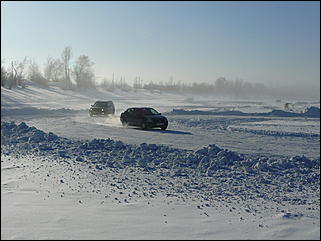 9 января 2009 г., Барнаул   Скоростной заезд "Педаль в пол!"