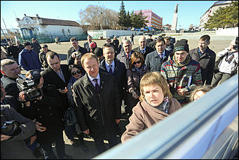 25 апреля 2019 г., Барнаул. Екатерина Смолихина   Как губернатор и министры Алтайского края съездили в Камень-на-Оби