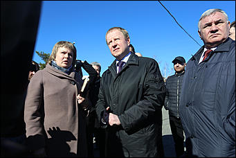 25 апреля 2019 г., Барнаул. Екатерина Смолихина   Как губернатор и министры Алтайского края съездили в Камень-на-Оби