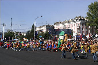 15 сентября 2007 г., Барнаул   Праздничное шествие «Родному краю посвящаем»