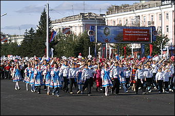15 сентября 2007 г., Барнаул   Праздничное шествие «Родному краю посвящаем»