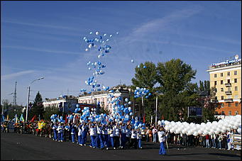 15 сентября 2007 г., Барнаул   Праздничное шествие «Родному краю посвящаем»