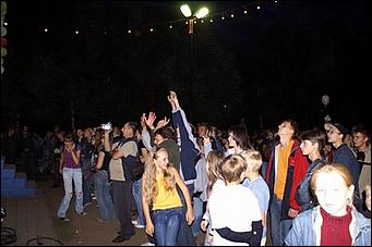 2 сентября 2006 г., Барнаул   "РОК-СВЕТ. Город ждёт"