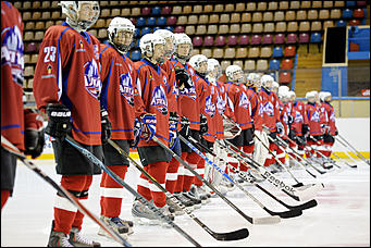 4 октября 2012 г., Барнаул   Открытие сезона Юниорской хоккейной лиги