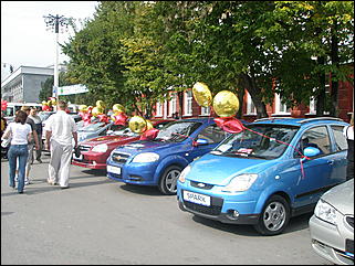 30 августа 2008 г., Барнаул   Выставка ретро-автомобилей в День Барнаула  
