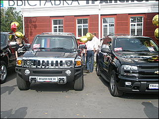 30 августа 2008 г., Барнаул   Выставка ретро-автомобилей в День Барнаула  