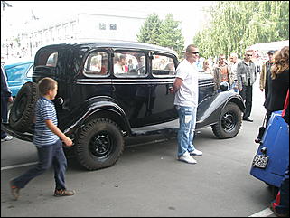 30 августа 2008 г., Барнаул   Выставка ретро-автомобилей в День Барнаула  