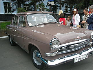 30 августа 2008 г., Барнаул   Выставка ретро-автомобилей в День Барнаула  