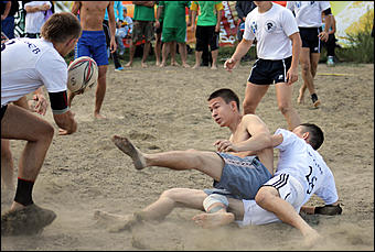 18 августа 2012 г., Барнаул   Кубок по пляжному регби "Prof-IT 2012" 