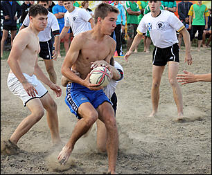 18 августа 2012 г., Барнаул   Кубок по пляжному регби "Prof-IT 2012" 