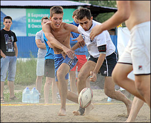 18 августа 2012 г., Барнаул   Кубок по пляжному регби "Prof-IT 2012" 