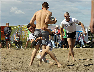 18 августа 2012 г., Барнаул   Кубок по пляжному регби "Prof-IT 2012" 