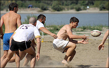 18 августа 2012 г., Барнаул   Кубок по пляжному регби "Prof-IT 2012" 