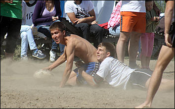 18 августа 2012 г., Барнаул   Кубок по пляжному регби "Prof-IT 2012" 