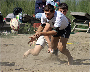 18 августа 2012 г., Барнаул   Кубок по пляжному регби "Prof-IT 2012" 