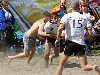 18 августа 2012 г., Барнаул   Кубок по пляжному регби "Prof-IT 2012" 