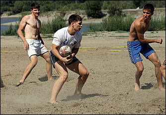 18 августа 2012 г., Барнаул   Кубок по пляжному регби "Prof-IT 2012" 