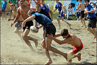 18 августа 2012 г., Барнаул   Кубок по пляжному регби "Prof-IT 2012" 