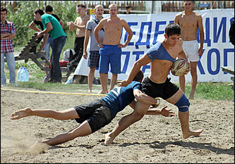 18 августа 2012 г., Барнаул   Кубок по пляжному регби "Prof-IT 2012" 