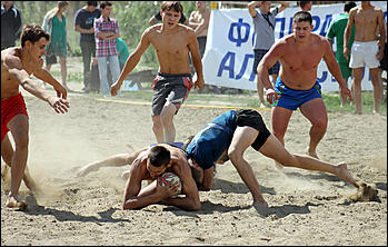 18 августа 2012 г., Барнаул   Кубок по пляжному регби "Prof-IT 2012" 