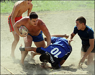 18 августа 2012 г., Барнаул   Кубок по пляжному регби "Prof-IT 2012" 