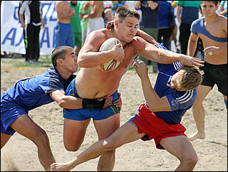 18 августа 2012 г., Барнаул   Кубок по пляжному регби "Prof-IT 2012" 