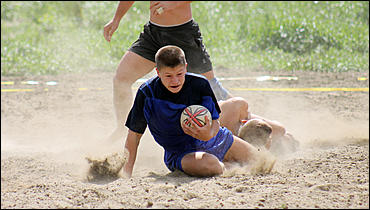 18 августа 2012 г., Барнаул   Кубок по пляжному регби "Prof-IT 2012" 