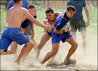 18 августа 2012 г., Барнаул   Кубок по пляжному регби "Prof-IT 2012" 