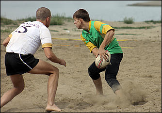 18 августа 2012 г., Барнаул   Кубок по пляжному регби "Prof-IT 2012" 