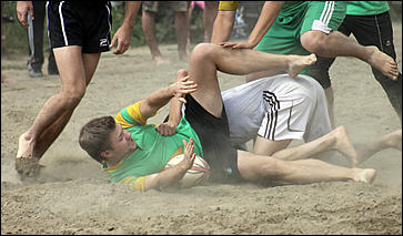 18 августа 2012 г., Барнаул   Кубок по пляжному регби "Prof-IT 2012" 