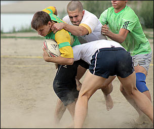 18 августа 2012 г., Барнаул   Кубок по пляжному регби "Prof-IT 2012" 