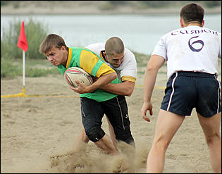18 августа 2012 г., Барнаул   Кубок по пляжному регби "Prof-IT 2012" 