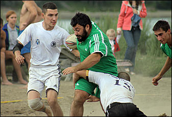 18 августа 2012 г., Барнаул   Кубок по пляжному регби "Prof-IT 2012" 