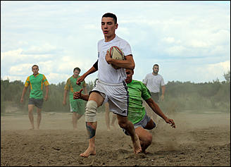 18 августа 2012 г., Барнаул   Кубок по пляжному регби "Prof-IT 2012" 