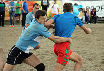 18 августа 2012 г., Барнаул   Кубок по пляжному регби "Prof-IT 2012" 