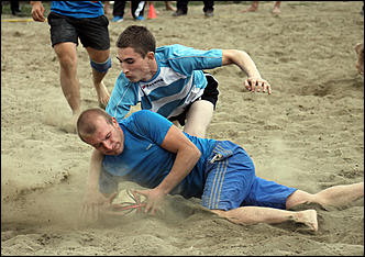 18 августа 2012 г., Барнаул   Кубок по пляжному регби "Prof-IT 2012" 