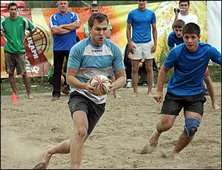18 августа 2012 г., Барнаул   Кубок по пляжному регби "Prof-IT 2012" 