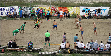 18 августа 2012 г., Барнаул   Кубок по пляжному регби "Prof-IT 2012" 