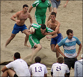 18 августа 2012 г., Барнаул   Кубок по пляжному регби "Prof-IT 2012" 