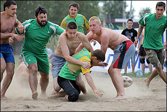 18 августа 2012 г., Барнаул   Кубок по пляжному регби "Prof-IT 2012" 