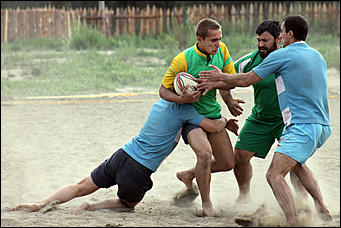 18 августа 2012 г., Барнаул   Кубок по пляжному регби "Prof-IT 2012" 