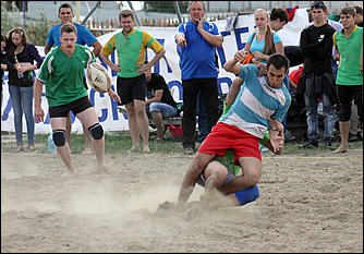 18 августа 2012 г., Барнаул   Кубок по пляжному регби "Prof-IT 2012" 