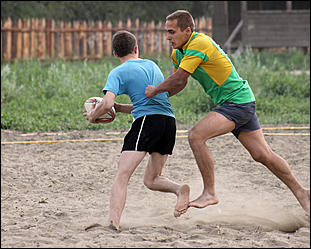 18 августа 2012 г., Барнаул   Кубок по пляжному регби "Prof-IT 2012" 